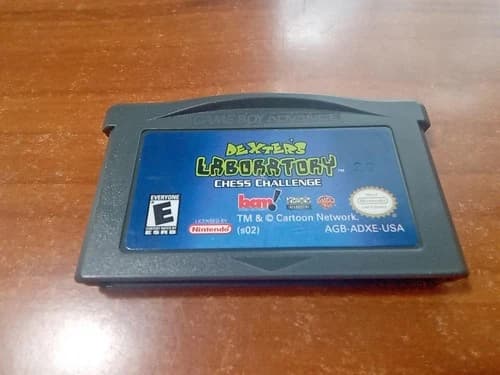 Dexter's Laboratory: Chess Challenge (Game Boy Advance GBA, 2002) *TESTED*