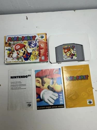 Mario Party 1 (Nintendo 64 N64) Complete in Box CIB