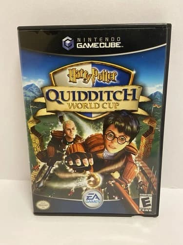 Harry Potter Quidditch World Cup Nintendo Gamecube Complete CIB Authentic