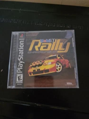 Mobil 1 Rally Championship Sony PlayStation 1 Complete In Box