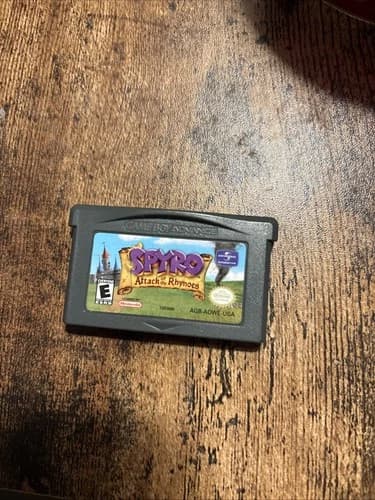 Spyro Attack of the Rhynocs GBA Nintendo Game Boy Advance Authentic
