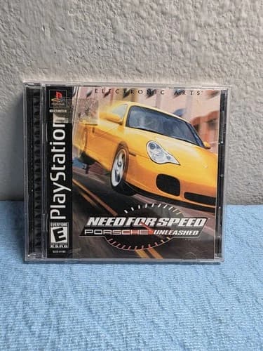 Need For Speed Porsche Unleashed Sony PlayStation 1 PS1 Complete With Manual CIB