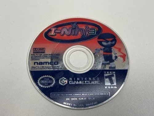 I-Ninja (Nintendo GameCube, 2003) Disc Only. Scratches. Doesn’t Work.