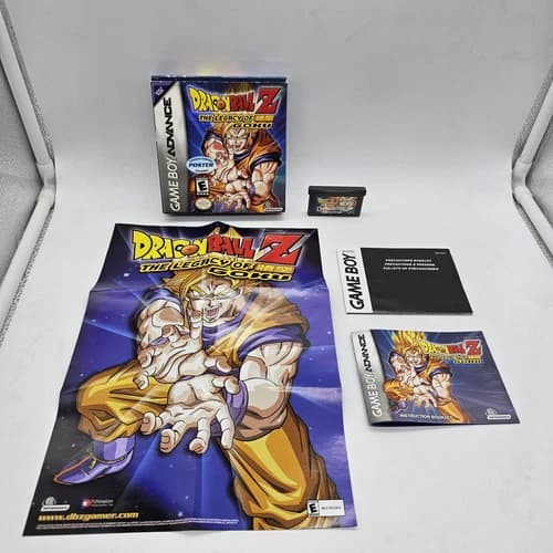 Dragon Ball Z: The Legacy of Goku (Nintendo Game Boy Advance, 2002) Complete CIB