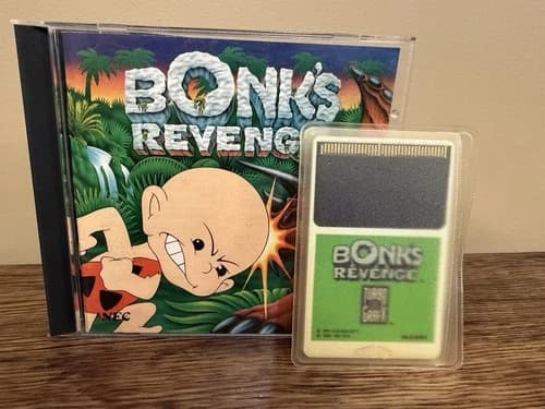 Bonk’s Revenge - TurboGrafx 16 (Complete In Box Working Great Condition)