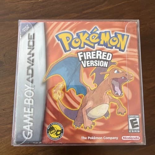Pokemon FireRed GameBoy Advance Authentic GBA Complete In Box