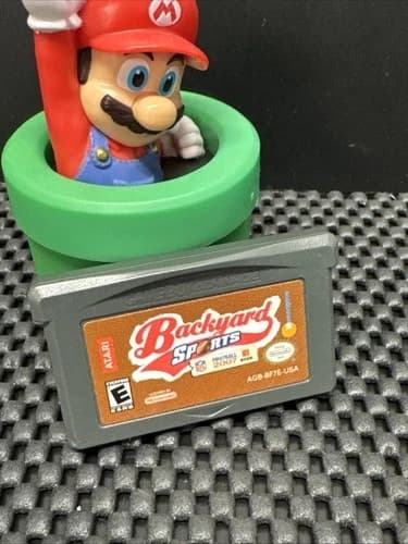 Backyard Sports: Football 2007 (Nintendo Game Boy Advance, 2006) - Tested Clean