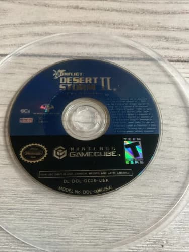 Conflict: Desert Storm II -- Back to Baghdad (Nintendo GameCube, 2004) Disc Only