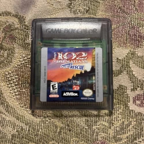 102 Dalmatians: Puppies the Rescue Nintendo Game Boy Color GameBoy Authentic !!