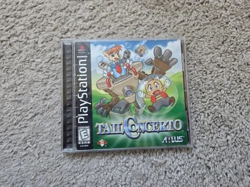 Tail Concerto (PS1/Sony PlayStation 1, 1999, NTSC-US)
