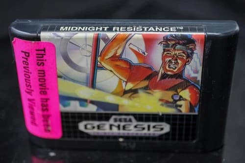 Midnight Resistance Sega Genesis Game Cartridge Only Tested And Working