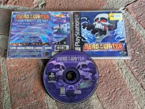 Dead in the Water Playstation 1 PS1 CIB Complete Tested & Working