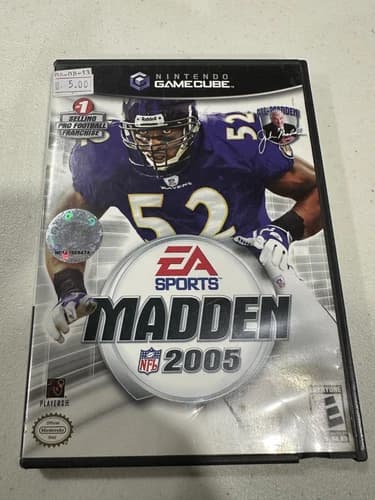 Nintendo GameCube Madden NFL 2005 Complete With Manual EA Sports