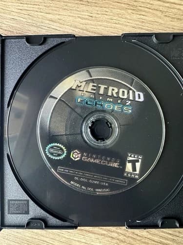 Metroid Prime 2: Echoes (GameCube, 2004) Disk Only