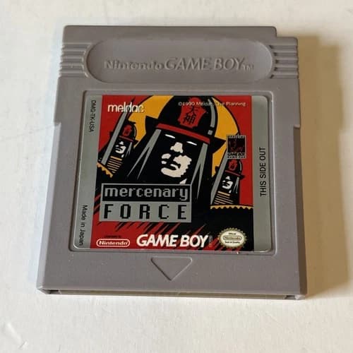 Mercenary Force (Nintendo Game Boy, 1990) Cartridge Only TESTED AND WORKING