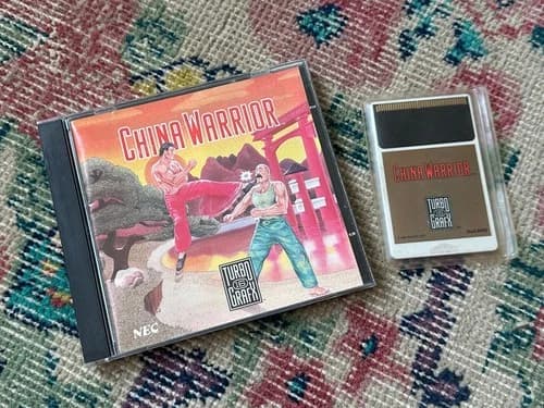 China Warrior (TurboGrafx-16, 1989) complete Tested