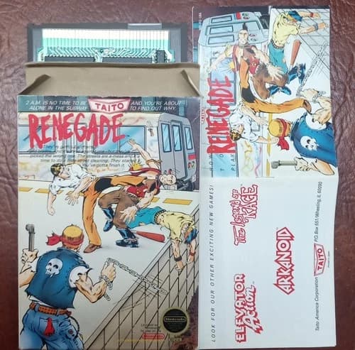 Renegade CIB Complete (Nintendo Entertainment System, 1988)