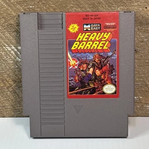 Heavy Barrel (Nintendo Entertainment System, 1990) Cartridge ONLY TESTED