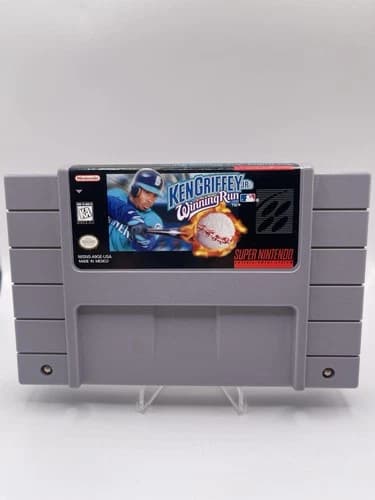 Ken Griffey Jr's Winning Run (Super Nintendo, SNES) Tested