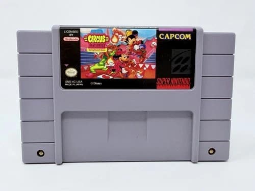 The Great Circus Mystery Starring Mickey and Minnie (SNES) TESTED & WORKS