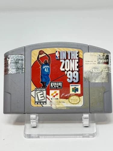 In the Zone 99 N64 Loose Authentic acceptable