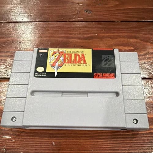 The Legend of Zelda: A Link to the Past SNES Tested and Working
