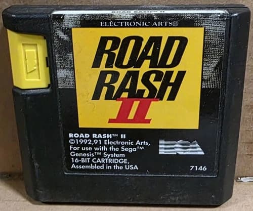 Road Rash 2 II (Sega Genesis, 1992) Cartridge Only Tested!