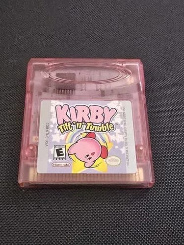 Kirby Tilt 'N' Tumble Nintendo Game Boy Color Tested & Works Cartridge Only