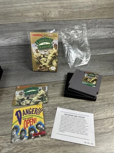 Legends of the Dismond NES (CIB) with manual and pictured inserts