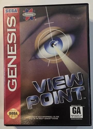 Viewpoint (Sega Genesis, 1994) * Complete * CIB *