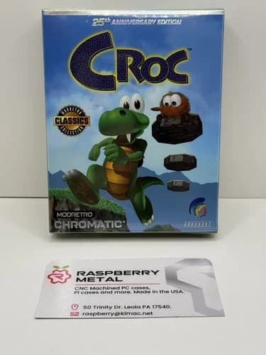 Croc 25th Anniversary Edition ModRetro Chromatic/GBC CIB Gameboy Color