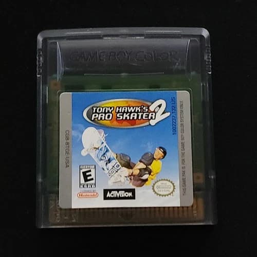 Tony Hawk's Pro Skater 2 - Gameboy Color - Cartridge Only (Tested)