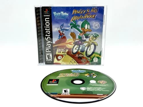 Tiny Toon Adventures: Plucky's Big Adventure (Sony PlayStation 1, 2001) CIB