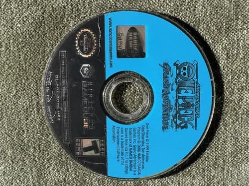 One Piece Grand Adventure Gamecube Game Disc Only, Tested Working, Authentic