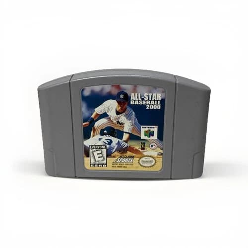 All-Star Baseball 2000 (Nintendo 64 N64, 1999) Genuine Authentic (SUPER CLEAN)