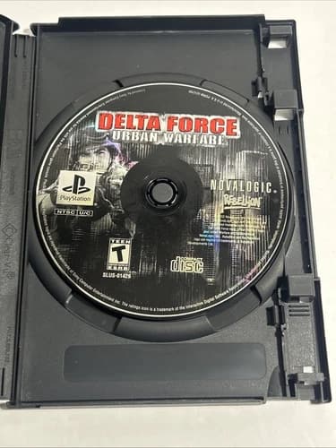 DELTA FORCE URBAN WARFARE - (2002 NOVALOGIC, PS1) - PLAYSTATION ONE DISC ONLY