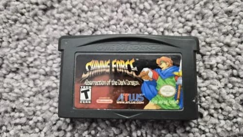 Shining Force Resurrection of the Dark Dragon Nintendo Game Boy Advance NRMT