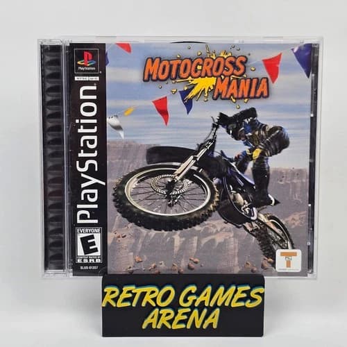 Motocross Mania (PlayStation 1 PS1) CIB COMPLETE