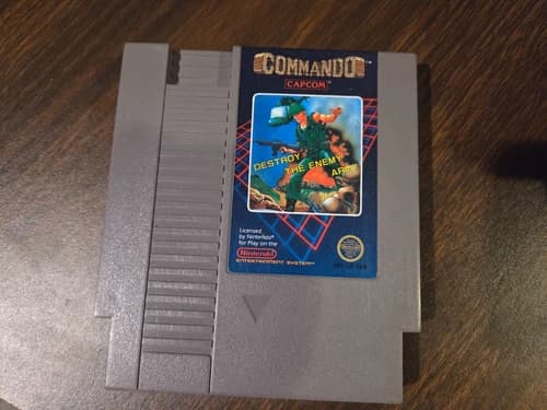 Commando (Nintendo Entertainment System, 1986) NES
