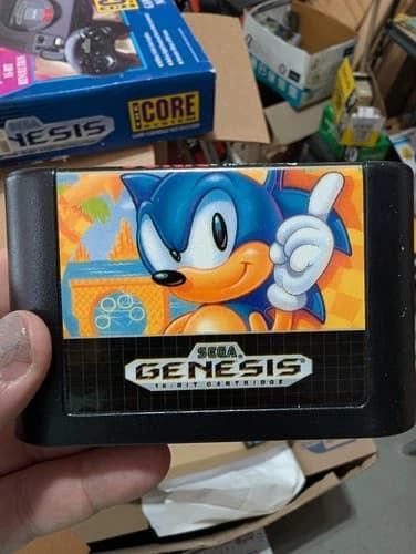 Sonic the Hedgehog (Sega Genesis, 1991) Game Cartridge Only Tested and Working