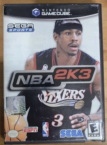NBA 2K3 Video Game for Nintendo GameCube 2002 Edition, Complete with Manual