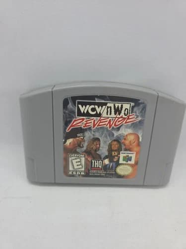 NINTENDO WCW/NWO REVENGE N64 CART ONLY TESTED AND WORKS (CP2012475)
