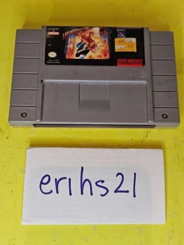 LAST ACTION HERO - Super Nintendo SNES (Authentic) Game, Tested & Working