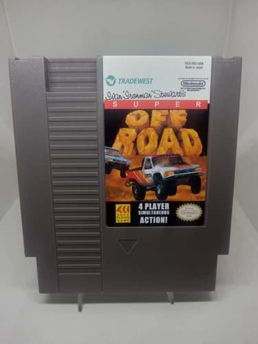 Ivan Iron Man Stewart's Super Off-Road (Nintendo NES) Reconditioned! Authentic!