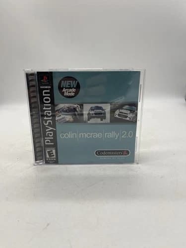 Colin McRae Rally 2.0 Playstation 1 PS1 CIB W Reg Card Read