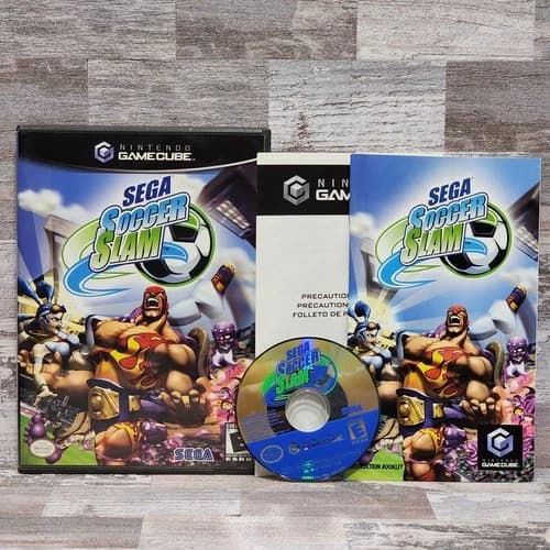 Sega Soccer Slam (Nintendo GameCube, 2002) Complete CIB Tested