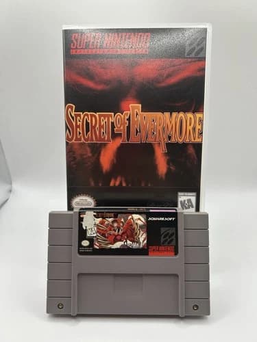 Secret of Evermore (Super Nintendo SNES 1995) Authentic Game tested