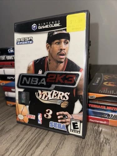 NBA 2K3 (Nintendo GameCube, 2002). Tested And Works.