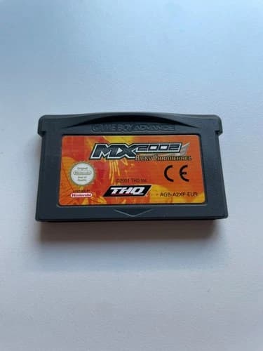 MX 2002: Ricky Carmichael | GENUINE Nintendo GameBoy Advance | GBA Module