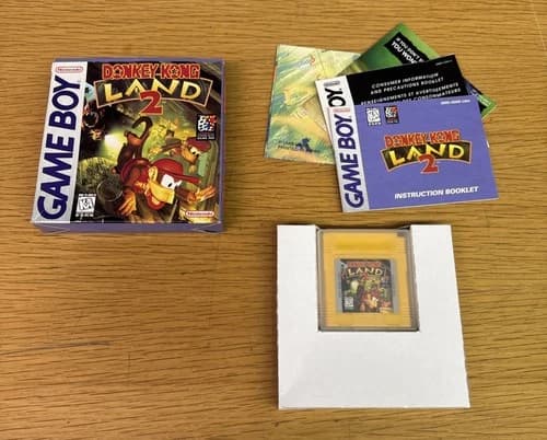 Nintendo Gameboy - Donkey Kong Land 2 - Complete CIB